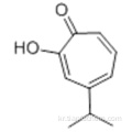 2,4,6- 사이클로 헵타 트리 엔 -1- 온, 2- 하이드 록시 -4- (1- 메틸 에틸) -CAS 499-44-5